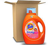 Рідина для прання Tide plus Downy Liquid Laundry Detergent April Fresh 2.72L 59 loads (США), фото 3