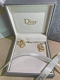 Діор  сережки / Dior, фото 4