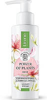 Масло-пенка для снятия макияжа - Lirene Power Of Plants Rose Makeup Removal 145ml (1030286)