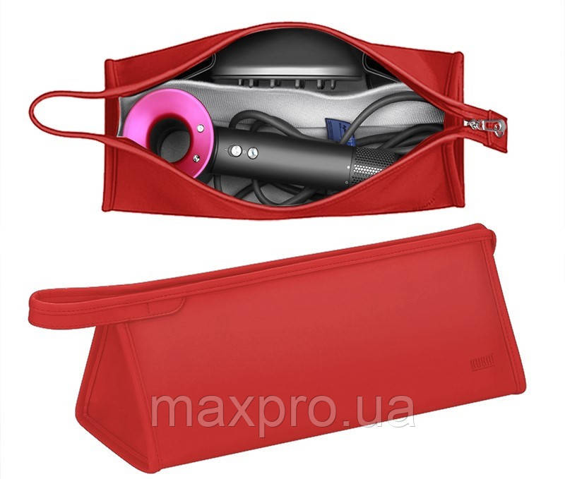 Сумка BUBM для зберігання фена або стайлера Dyson DY40 компакт червона