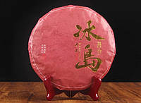 Пуэр Шу Мэнхай блин 357г, классический китайский чай, Юньнань, 2012 год