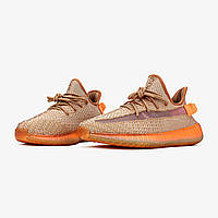 Кроссовки мужские Adidas YEEZY 350 V2"Clay" мужские кроссовки адидас изи кросівки adidas yeezy