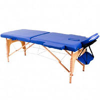 Деревянный складной массажный стол (2 секции) OSD MT-WT021