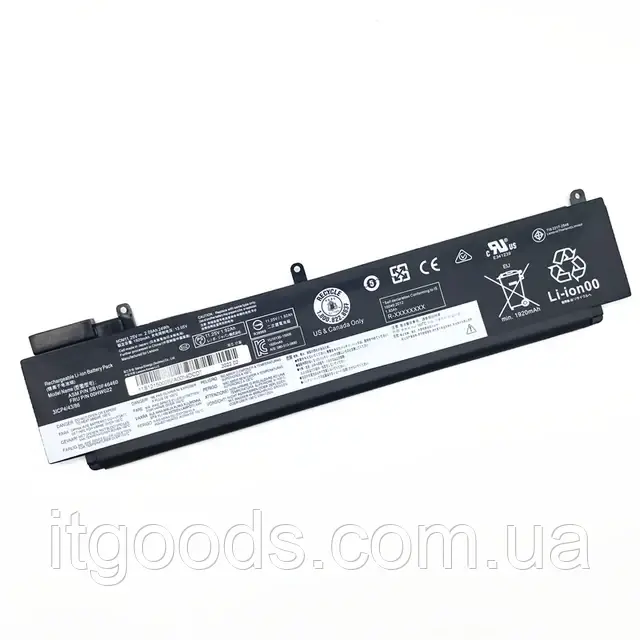 Батарея для ноутбука Lenovo 11.25V 24Wh 00HW022 00HW023 00HW036 SB10F46461 01HW022 ThinkPad T460s T470s
