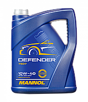 Моторное масло Mannol 7507 DEFENDER 10W-40 5л полусинтетическое