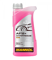 Антифриз MANNOL 4012 Longlife Antifreeze AF12+ -40°C 1л красный готовый раствор (охлаждающая жидкость)