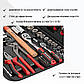 Набір інструментів 1/2" - 1/4", 100 од., Cr-V STORM INTERTOOL ET-8100, фото 10