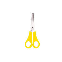Детские ножницы цветные "C" COLOR-IT 508, 13 см (Желтый)