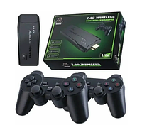 Игровая приставка консоль Game Stick Lite 4K Ultra HD 64Gb два джойстика на 10000 игр для телевизора dto