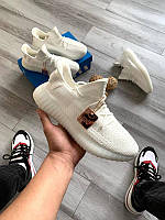 Мужские кроссовки Adidas Yeezy 350 BOOST, белый, Китай Адідас изи 350 буст білі