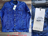 Куртка чоловіча джинсова розміри M-4XL "ROOS" недорого від прямого постачальника