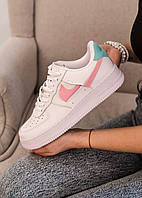 Nike Air Force 1 LX WMNS White Pink Blue