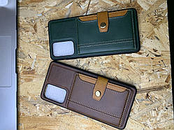 BOTAJU Шкіряний чохол гаманець для телефона Samsung galaxy A72 4G / A72 5G, слоти для карток.