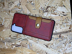 BOTAJU Шкіряний чохол-гаманець для телефона Samsung galaxy S30 / S21 слоти для карток.