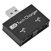 Портативное зарядное устройство с двумя портами USB-концентратор, мобильного устройства