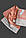 Maison D`or Lavoine Hearts salmon махровий рушник для сауни 85х150, фото 3