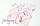 Maison D`or Lamite pink дитячий махровий рушник - куточок з вишивкою рожевий 76x76, фото 4
