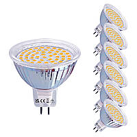 Світлодіодні лампи ROTTYI 6 Pack MR16, GU5.3 Двоконтактна світлодіодна лампа, 4 Вт
