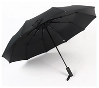 Надежный автоматический зонт на 12 спиц с 2 слойной защитой