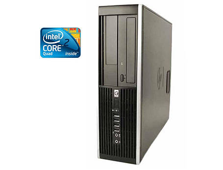 Комп'ютер HP Compaq 8000 Elite SFF/ Core2Quad Q9300/ 4 GB RAM/ 120 GB SSD/ GMA 4500, фото 1