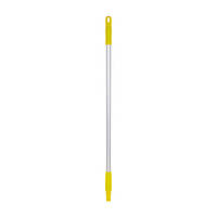 Ручка эргономичная алюминиевая Vikan Ø22 мм 840 мм желтая 29316