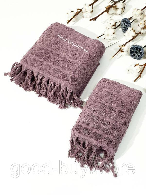 Maison Dor Gabrielle Towel набір рушників 50х100 85х150 світло-фіолетовий