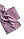 Maison D'or Artemis банний махровий рушник 85х150см Lilac, фото 3