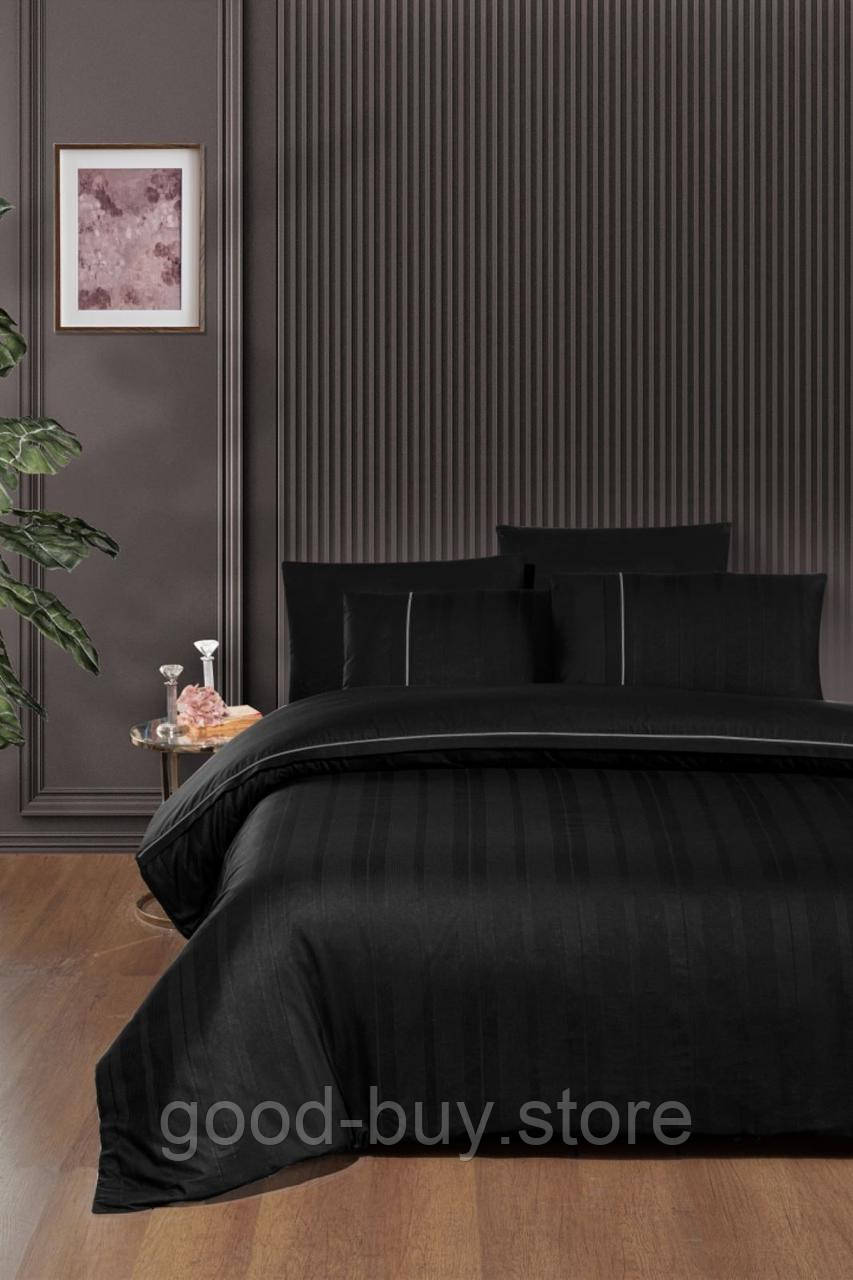 First Сhoice Fredan Black постільна білизна ранфорс Deluxe евро 200х220