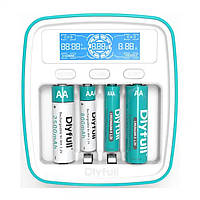 DLYFULL UT1 Зарядний пристрій USB-зарядний пристрій Тестовий зарядний пристрій для батарей AA AAA