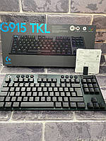 Клавиатура Logitech G915 TKL Б/У Lightspeed Wireless RGB Mechanical White (920-009664)