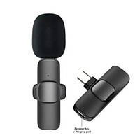 Беспроводной петличный микрофон Bangus для всех телефонов с интерфейсом( без заводской упаковки )