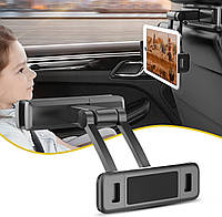 Регулируемый держатель для телефона на заднем сиденье автомобиля, вращение на 360°