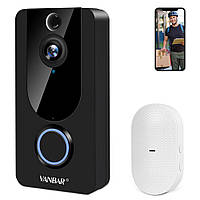 VANBAR Video Doorbell Wireless, камера дверного дзвінка, камера відеоспостереження