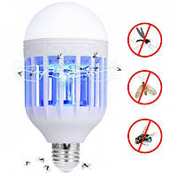 Светодиодная лампа приманка для насекомых Zapp Light, цоколь Е27, 220В! BEST