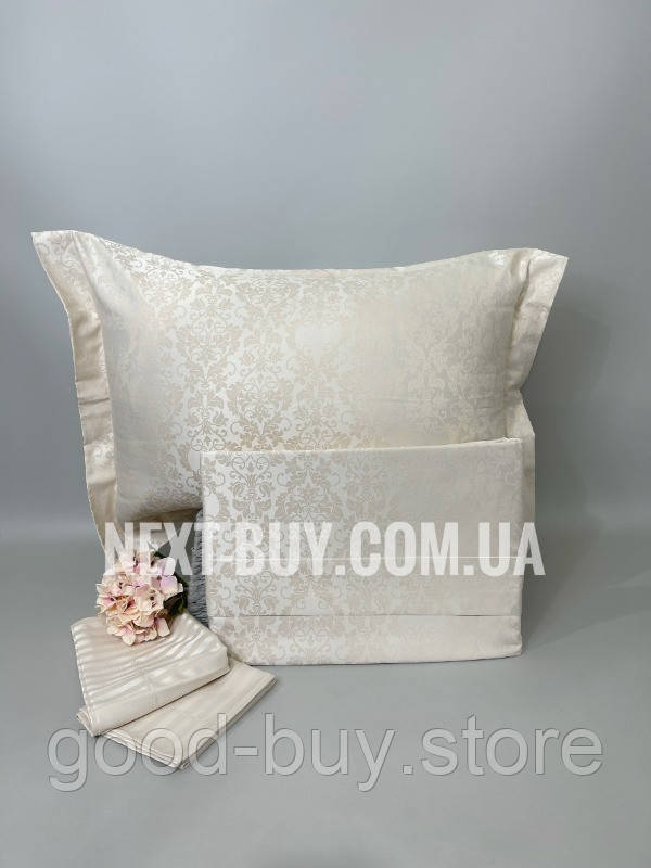 Постільна білизна Maison D&#039;or Pearl Beige 200x220см бамбук жаккард