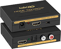 Разветвитель аудиоэкстрактора 4K HDMI.1ШТ В КОМПЛЕКТІ