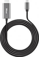 СТОК! Адаптер Trust Calyx USB-C to HDMI Adapter Cable