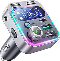 FM-передатчик Bluetooth 5.3 для автомобиля, беспроводной радиоадаптер JOYROOM