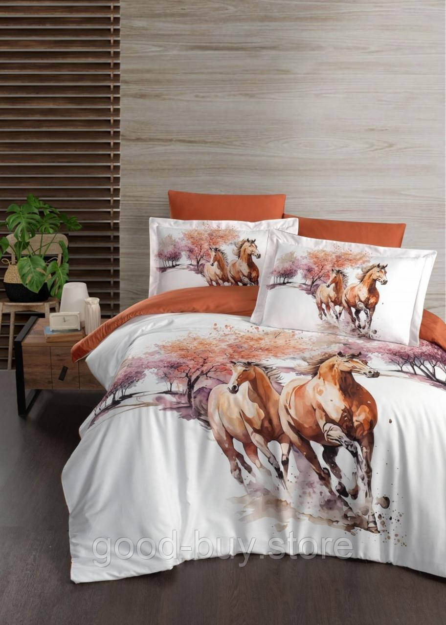 Постільна білизна First choice Silvan 3D Satin евро 200х220