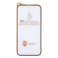 Защитное стекло 9H Design for Apple Iphone 14 Plus Цвет Черный g