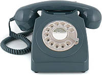 Стационарный телефон Gpo 746 ротари 1970-х годов