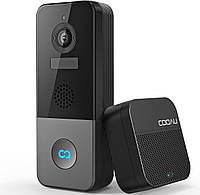 Беспроводная видеокамера дверного звонка COOAU
