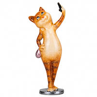 Статуэтка Рыжая кошка 18 см (9124-004)