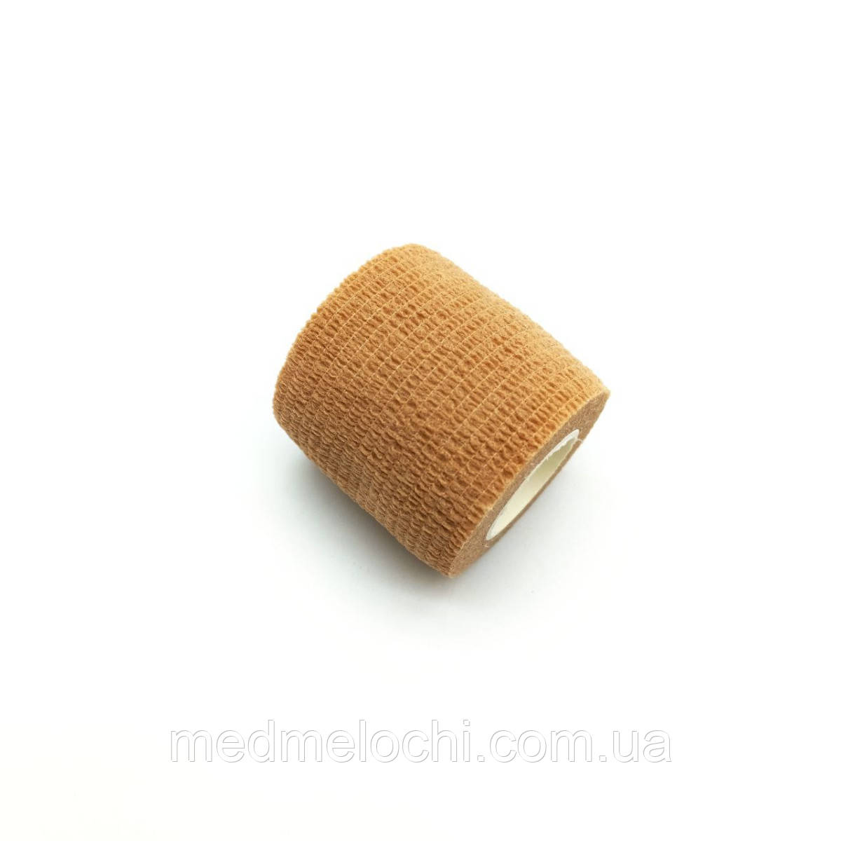 Бинт медичний когезивний фіксуючий торгової марки IGAR (бежевого кольору) 5 см х 4,5 м