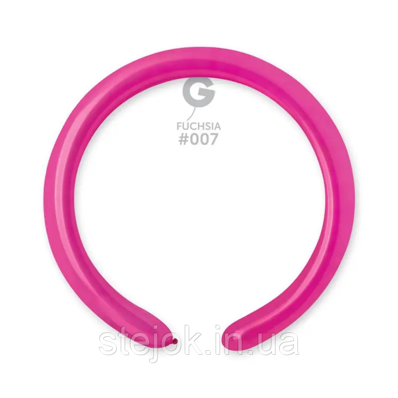 Повітряні кульки ШДМ Gemar D4 конструктор фуксія Fuchsia 007 (140см) 100 шт, фото 1