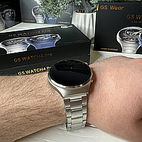 Смарт-часы для мужчин, взрослые многофункциональные умные мужские наручные смарт часы smart-watch Серые