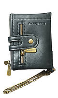 Чоловічий шкіряний гаманець Baellery у вінтажному стилі коричневий