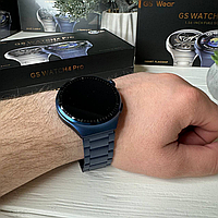Смарт-часы для мужчин, взрослые многофункциональные умные мужские наручные смарт часы smart-watch Синие