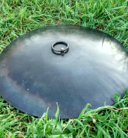 Кришка для сковороди з диска діаметром 40 см