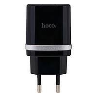 Мережевий Зарядний Пристрій Hoco C12Q QC 3.0 Колір Чорний p